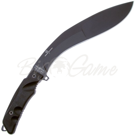 Нож с фиксированным клинком FOX KNIVES Extreme Tactical Fixed Kukri сталь Bohler N690Co рукоять Полиамид цв. Коричневый фото 5