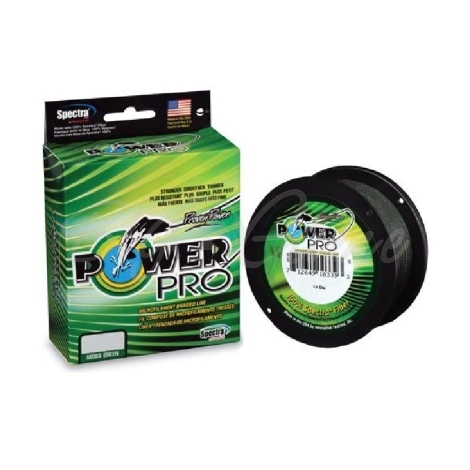 Плетенка POWER PRO Downrigger B. 137,16 м цв. Moss Green (Зеленый) 0,89 мм фото 1