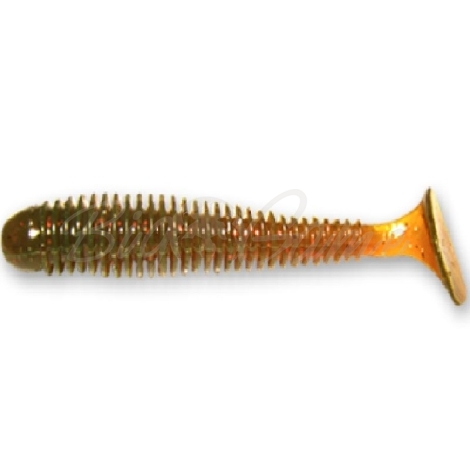 Виброхвост CRAZY FISH Vibro Worm 2" (8 шт.) зап. анис, код цв. 10 фото 1