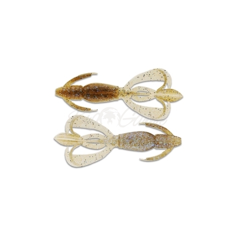 Креатура KEITECH Crazy Flapper 3,6" (7 шт.) цв.  #462 Electric Smoke Craw фото 1