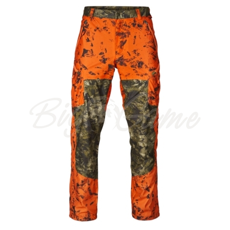 Брюки SEELAND Vantage trousers цвет InVis green / InVis orange blaze фото 1