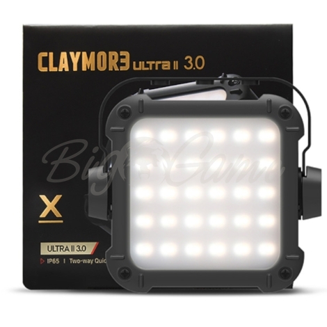 Фонарь кемпинговый CLAYMORE Ultra II 3.0X цвет Black фото 1