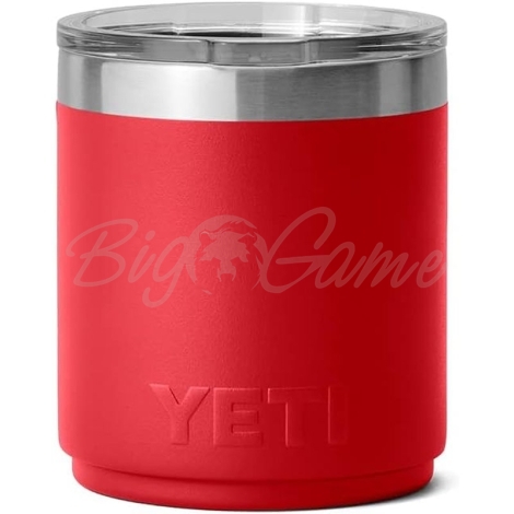 Термостакан YETI Rambler Stackable Lowball 296 цвет Rescue Red фото 4