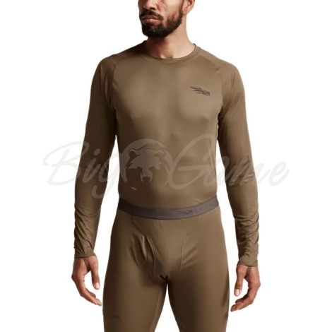 Термокофта SITKA Core Lt Wt Crew LS New цвет Coyote фото 4