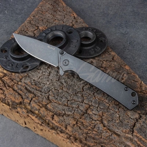 Нож складной RUIKE Knife P801-SB цв. Черный фото 7