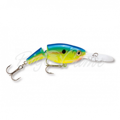 Воблер RAPALA Jointed Shad Rap 4 см код цв. PRT фото 1