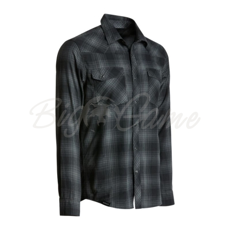 Рубашка KING'S Western Snap Flannel цвет Western Charcoal Plaid фото 9