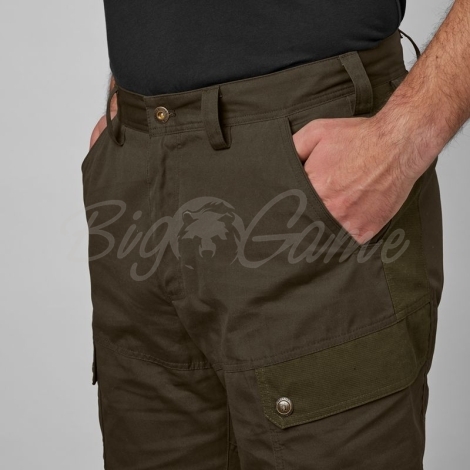 Брюки HARKILA Asmund Trousers цвет Willow green фото 6
