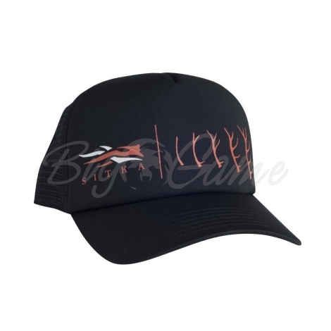 Бейсболка SITKA Antler Evolution Elk Foam Trucker цвет Black фото 1