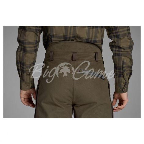 Брюки SEELAND Climate Hybrid Trousers цвет Pine green фото 2