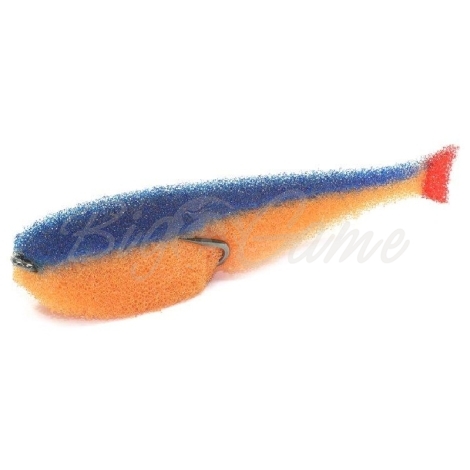 Поролоновая рыбка LEX Classic Fish CD 10 OBLB (оранжевое тело / синяя спина / красный хвост) фото 1