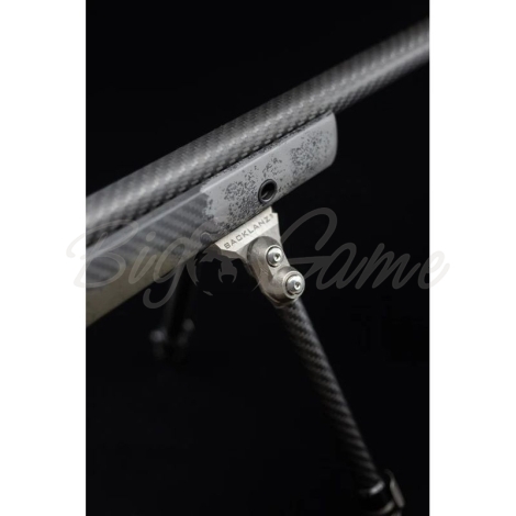 Сошка BACKLANZ Carbon Bipod Notched + Universal Mounting Bracket фото 5
