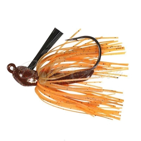 Бактейл STRIKE KING Bitsy Flip Jig 14 г (1/2 oz) цв. pumpkin craw фото 1