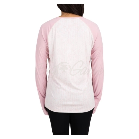 Термокофта SIMMS Women's Solarflex Crewneck цвет Lily Pad Cloud Pink фото 2