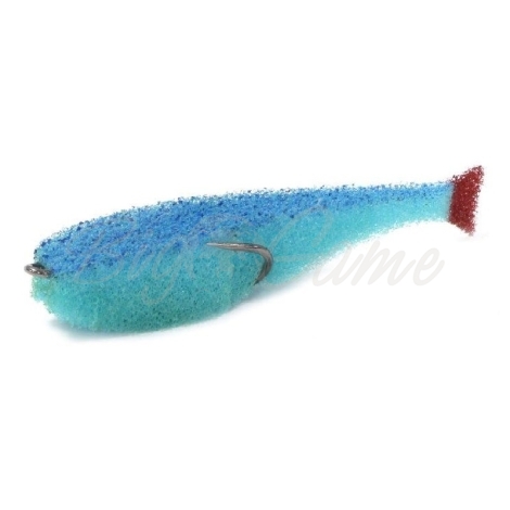Поролоновая рыбка LEX Classic Fish CD 10 BLBLB (синее тело / синяя спина / красный хвост) фото 1