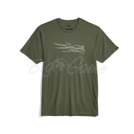 Футболка SITKA Icon Shed Tee цвет Olive Green фото 1