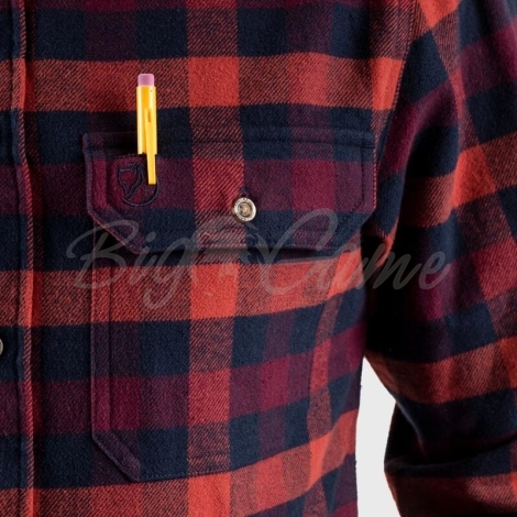 Рубашка FJALLRAVEN Skog Shirt M цвет True Red фото 3