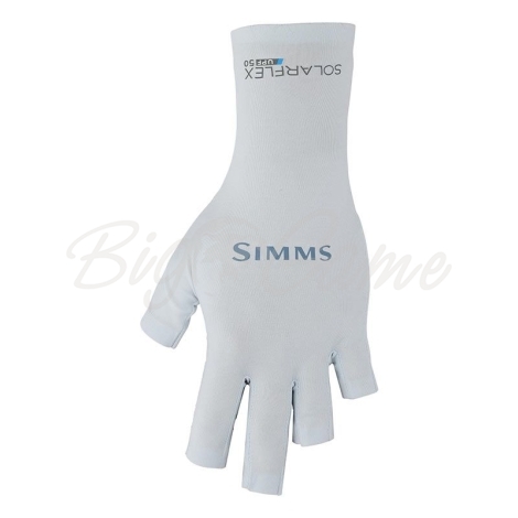 Перчатки SIMMS Solarflex Sunglove цвет Bimini Blue фото 1
