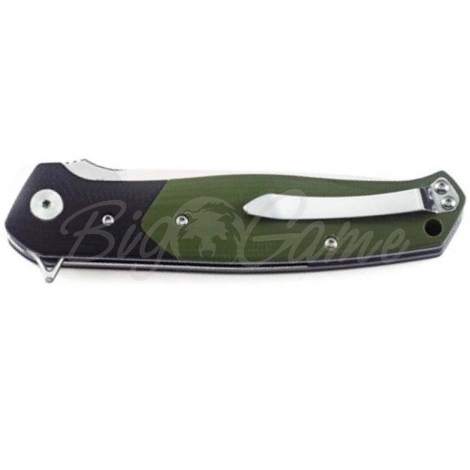 Нож BESTECH Swordfish складной цв. черно-зеленый фото 4