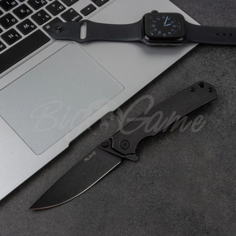 Нож складной RUIKE Knife P801-SB цв. Черный фото 6