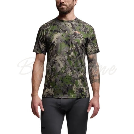 Термофутболка SITKA Core Lt Wt Crew SS New цвет Optifade Cover фото 4