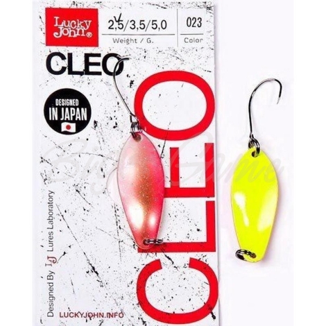 Блесна колеблющаяся LUCKY JOHN Cleo 2,5 г код цв. 023 фото 1