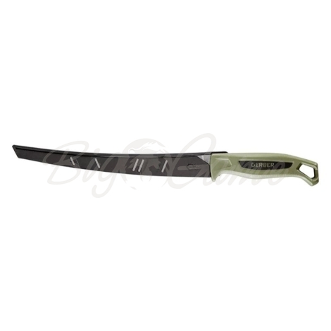 Нож филейный GERBER Ceviche Fillet 9'' цв. Зеленый  фото 2