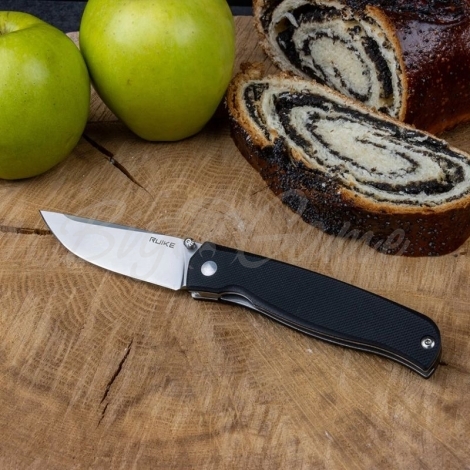 Нож складной RUIKE Knife P661-B цв. Черный фото 7