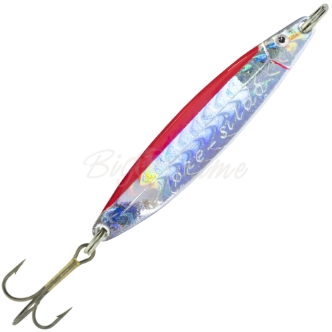 Блесна колеблющаяся BLUE FOX Moresilda Holographic 22 г код цв. 02 Silver Red фото 1 Блесна колеблющаяся BLUE FOX Moresilda Holographic 22 г код цв. 02 Silver Red фото 1