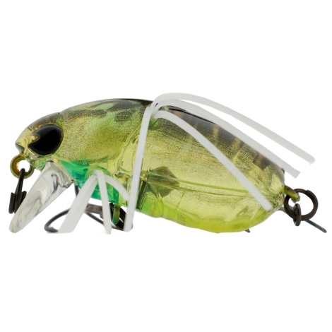 Воблер JACKALL Chubby Bug 35 цв. clear lime kogane фото 2