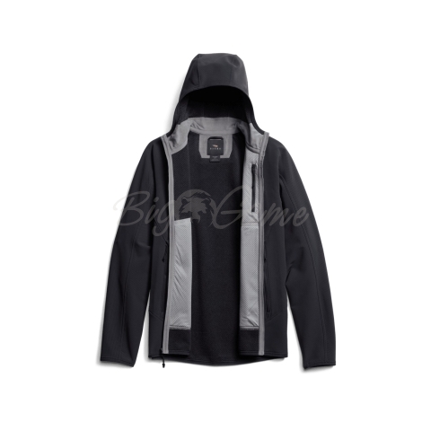 Толстовка SITKA Alpha Fleece Hooded Jacket цвет Black фото 8