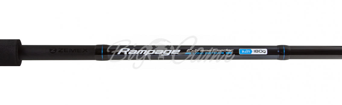 Удилище фидерное ZEMEX Rampage Extreme Feeder 14 ft тест 180 г фото 3