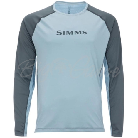Термокофта SIMMS SolarVent Crew цвет Steel Blue/Storm фото 1