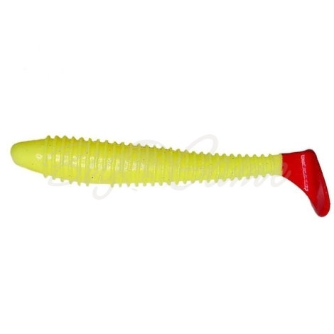 Виброхвост CRAZY FISH Vibro Fat 4" (4 шт.) зап. кальмар код цв. 6rt фото 1