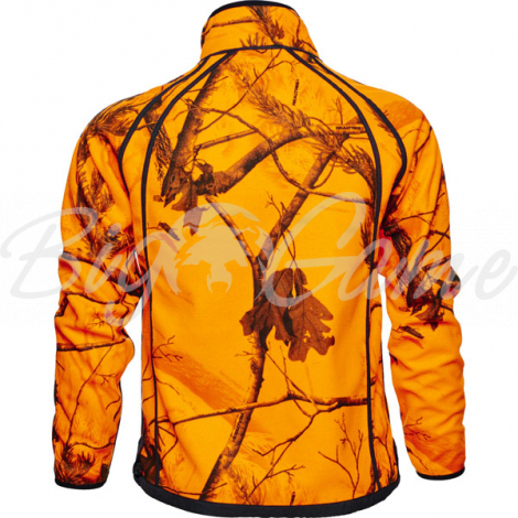 Толстовка SEELAND Kraft Reversible Fleece Jacket цвет REALTREE APB / SOIL BROWN фото 2