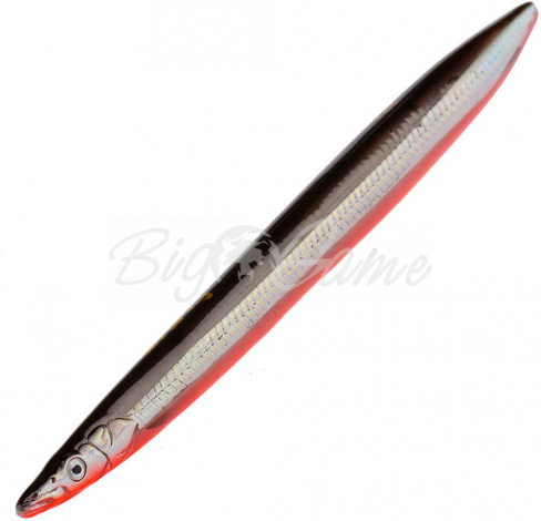 Воблер SAVAGE GEAR 3D Line Thru Sandeel 125 цв. Black Red фото 1