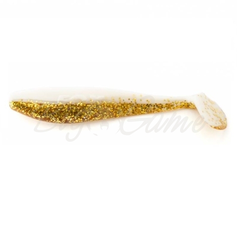 Виброхвост FOX RAGE Zander Pro Shad 10 см (6 шт.) цв. Gold Glitter фото 1