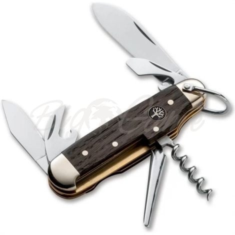 Мультитул BOKER Camp Knife Smoked Oak (6 инструментов) цв. Коричневый фото 1