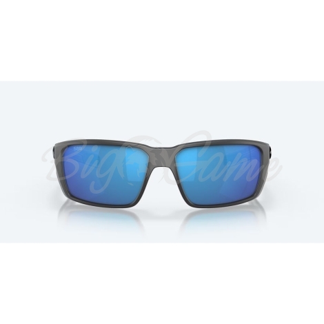 Очки поляризационные COSTA DEL MAR Fantail Pro 580G цв. Matte Gray цв. ст. Blue Mirror фото 5