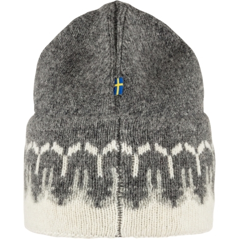 Шапка FJALLRAVEN Ovik Path Knit Beanie цвет Chalk White-Grey фото 3