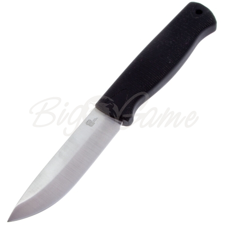 Нож OWL KNIFE Hoot сталь N690 рукоять Микарта черная фото 1