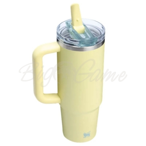 Термокружка STANLEY Quencher ProTour Flip Straw 0,89 л цвет Цитрон фото 2