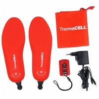 Стельки THERMACELL THS01 с подогревом до 37-44 °С цвет красный