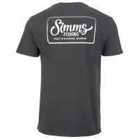 Футболка SIMMS Two Tone Pocket Tee цвет Charcoal Heather превью 2