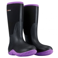 Сапоги HISEA WS AquaX Rain Boots цвет black / purple