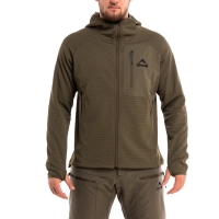 Толстовка SKRE Grid Lite Jacket цвет Olive Green превью 2