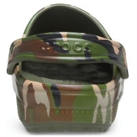 Сабо CROCS Classic Printed Camo Clog цвет камуфляж превью 2