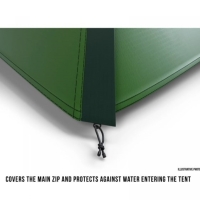 Палатка HUSKY Bronder 4 цвет зеленый превью 2