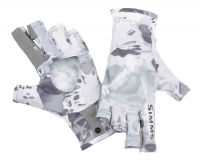 Перчатки SIMMS Solarflex Sunglove цвет Cloud Camo Grey