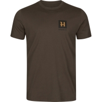 Футболка HARKILA Gorm S/S T-Shirt цвет Shadow brown